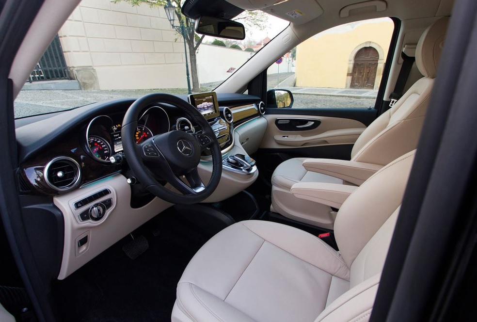 V-Class seating detail